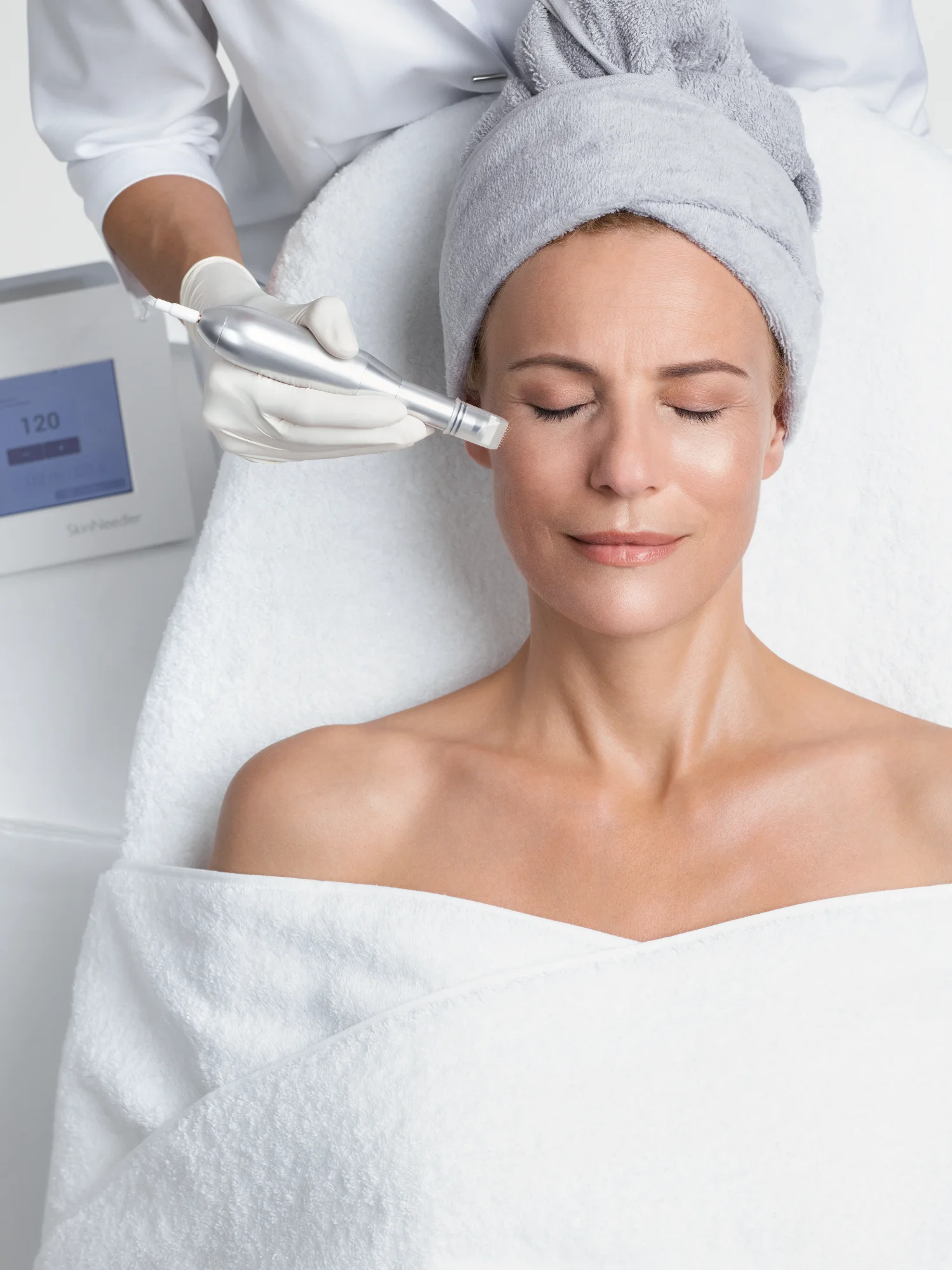 Frau Kosmetik Behandlung